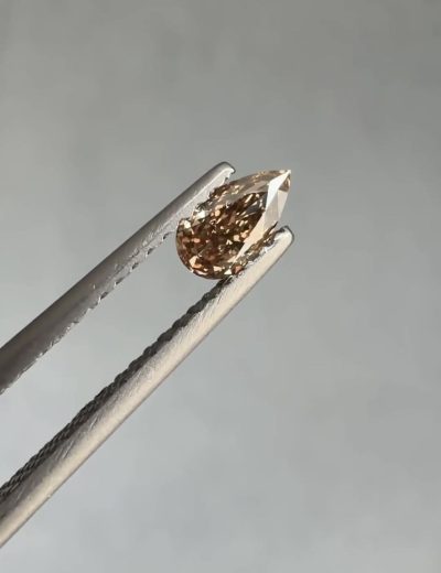 Бриллиант груша 0.31 ct Fancy Deep Brown/SI1