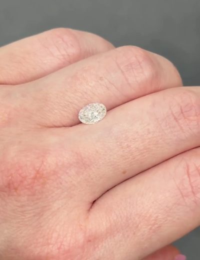 Бриллиант овал 1.01 ct H/SI1